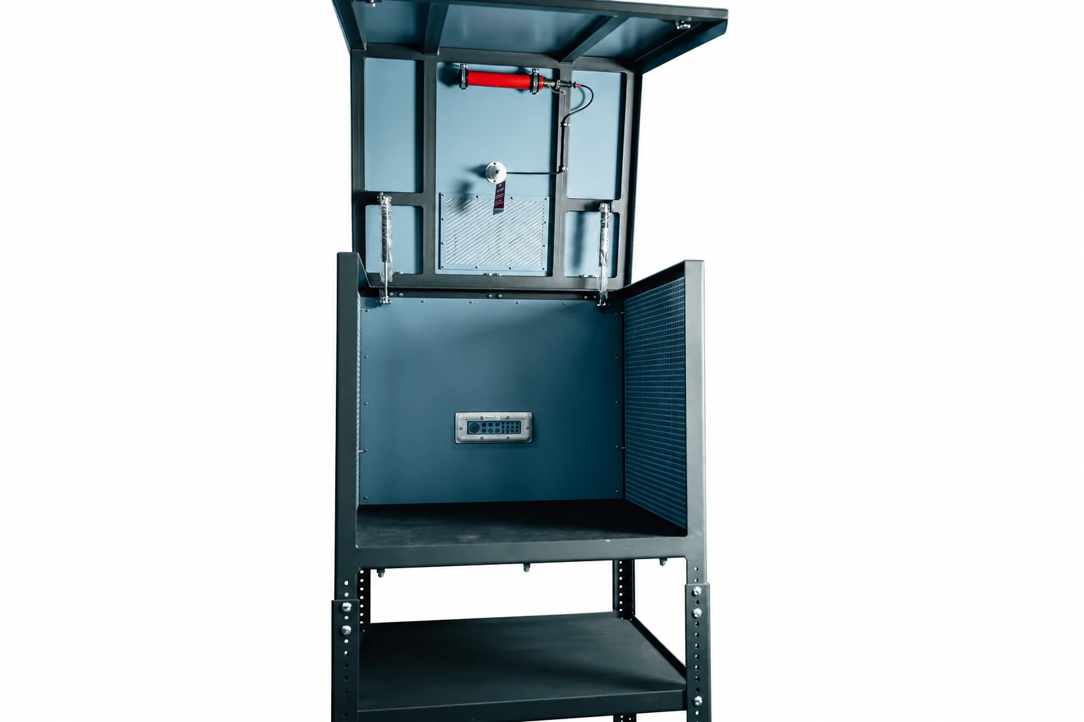 LiBa®WorkStation – Innenraum und geöffneter Deckel